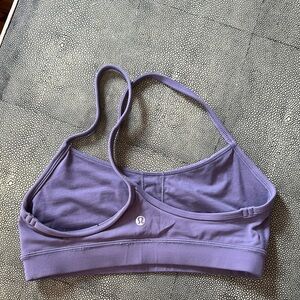 Lululemon Athletica Purple Sports Bra Seamless Design